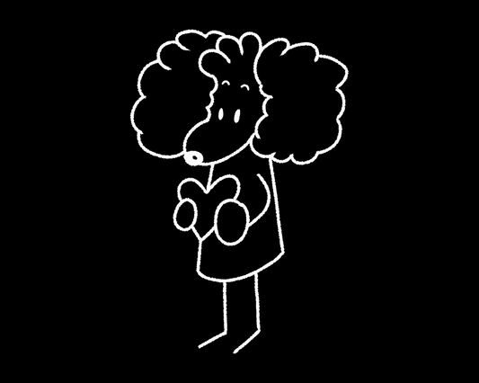 Heart Dog Unisex Hoodie