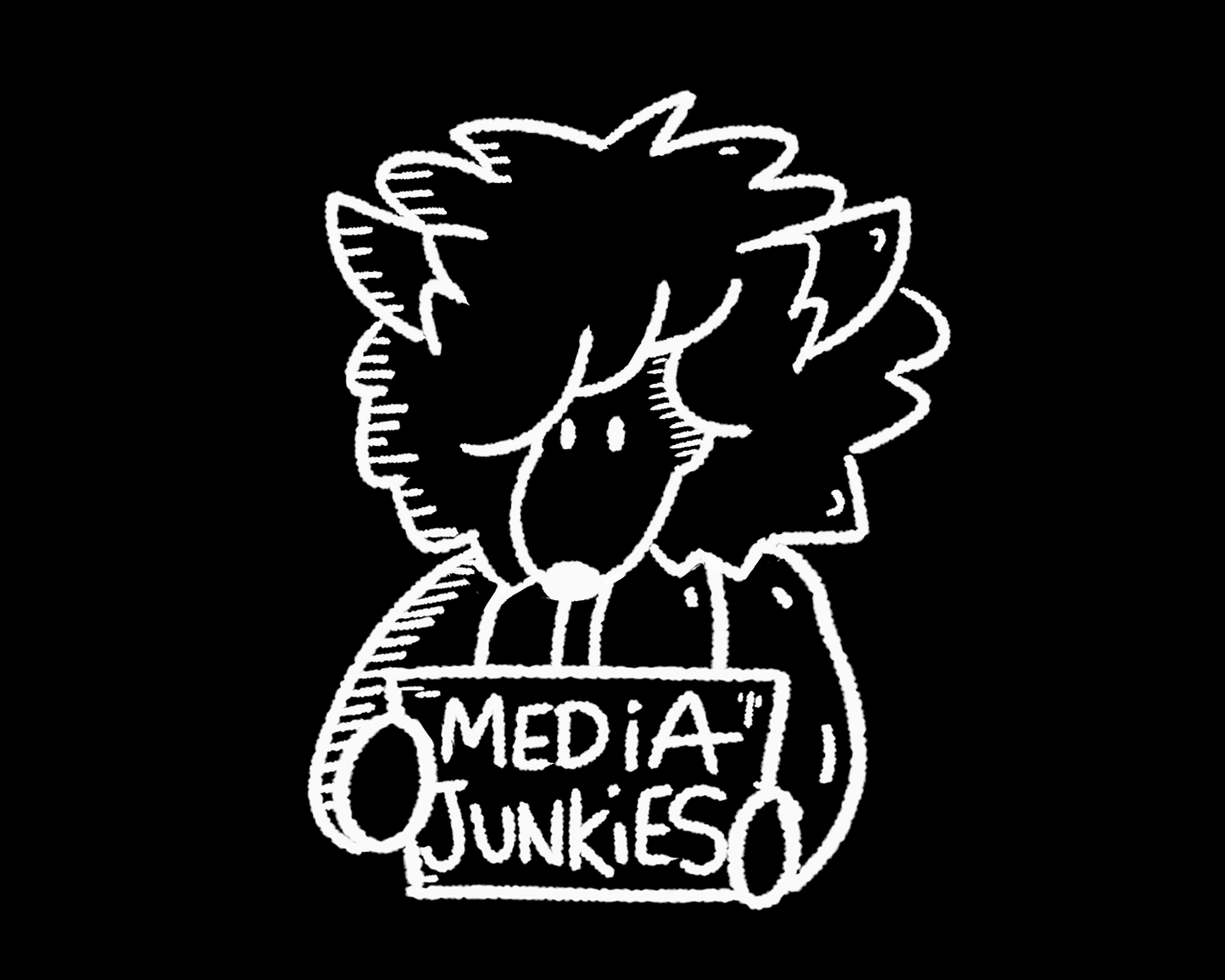 Holding Signs Embroidered Logo Unisex Tee